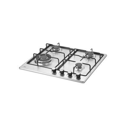 NE 4B 60 SS- Built In Hob, 304 Grade Stainless Steel