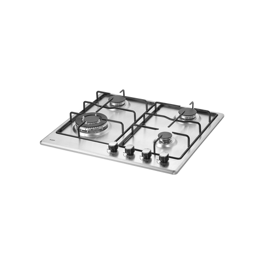 NE 4B 60 SS- Built In Hob, 304 Grade Stainless Steel