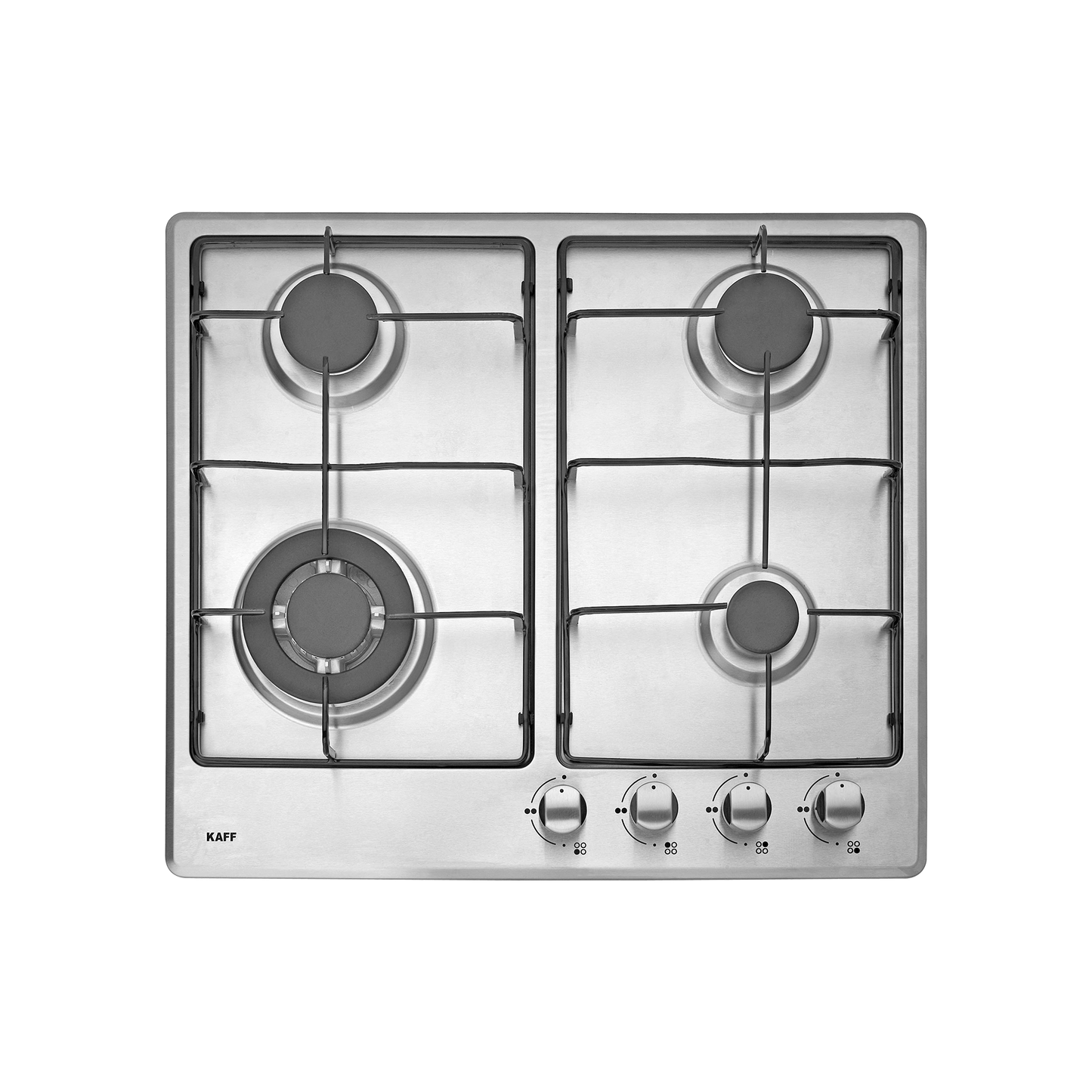 NE 4B 60 SS- Built In Hob, 304 Grade Stainless Steel