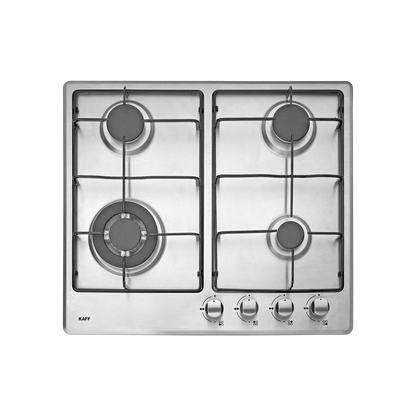 NE 4B 60 SS- Built In Hob, 304 Grade Stainless Steel