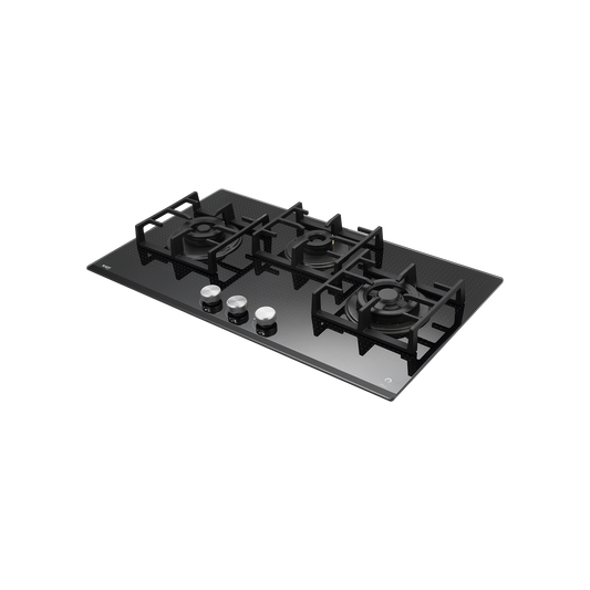 NVH 783 - Built-in Hob with 3 High Efficiency Full Brass Burners, Auto Ignition