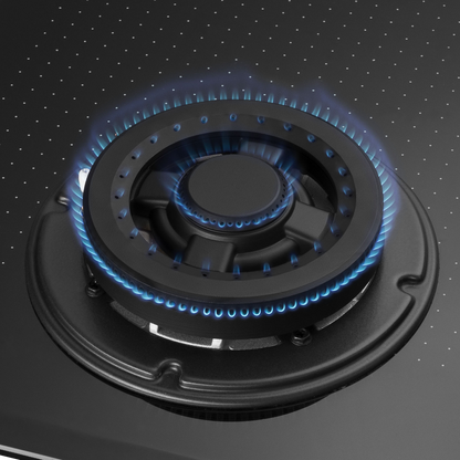 NVH 783 - Built-in Hob with 3 High Efficiency Full Brass Burners, Auto Ignition