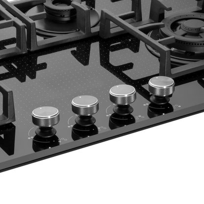NVH 804 - Built-in Hob with High Efficiency & Full Brass 4 Burners