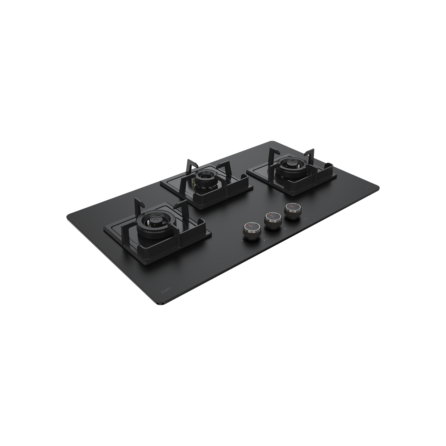 NYG 783B Built in Hob for Kitchen, 3 Full Brass High Efficiency Burners, Auto Ignition