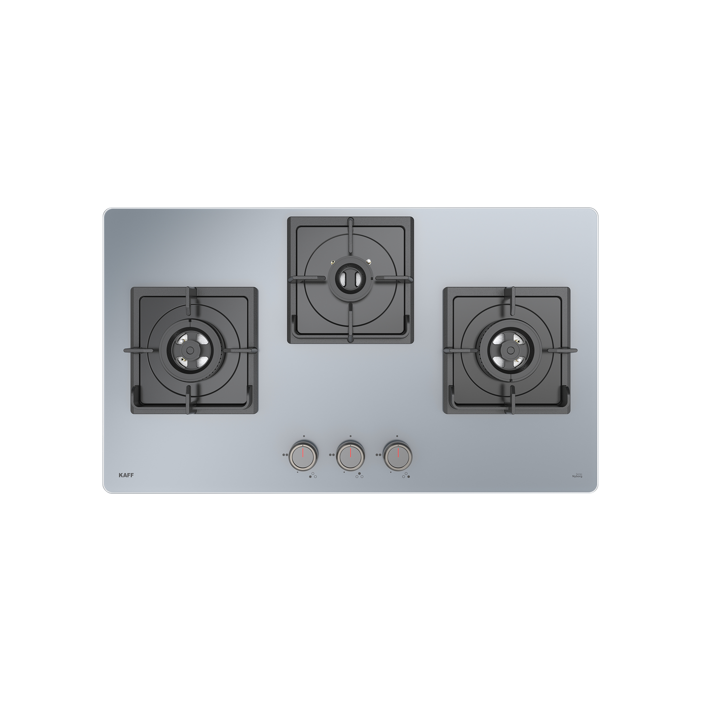 NYG 783G Built-in Hob, 3 Full Brass High Efficiency Burners, Full Flame Failure Device