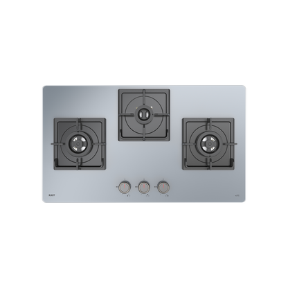 NYG 783G Built-in Hob, 3 Full Brass High Efficiency Burners, Full Flame Failure Device