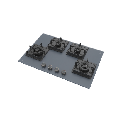 NYG 784G Built-in Hob, 4 Full Brass High Efficiency Burners