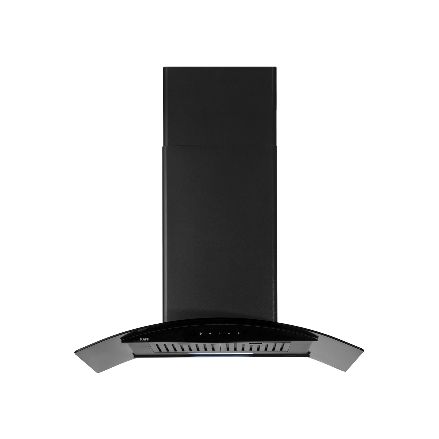 OPEC DHC 90 BLK (IS) - Island Chimney with Heavy Duty Baffle Filter