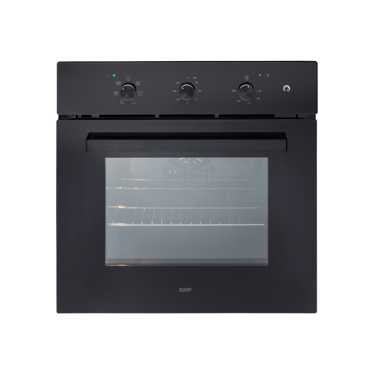 OV 80 ML7- Extra Large Cavity 80 L Built in Oven, Rotary Control Dials, Full Black Finish CS