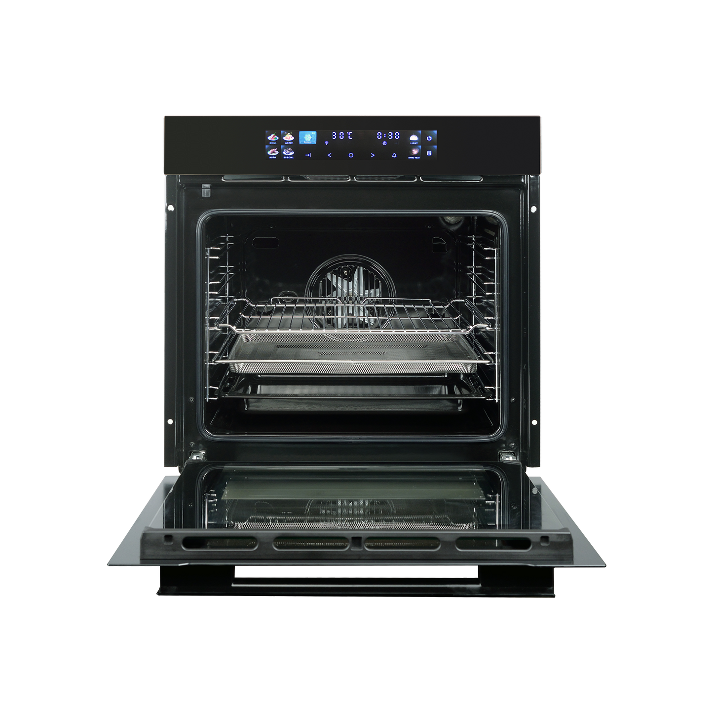 OV 81 ATMN - 81L Built-in Oven with Pre-Loaded Recipes with Air Fry Mode