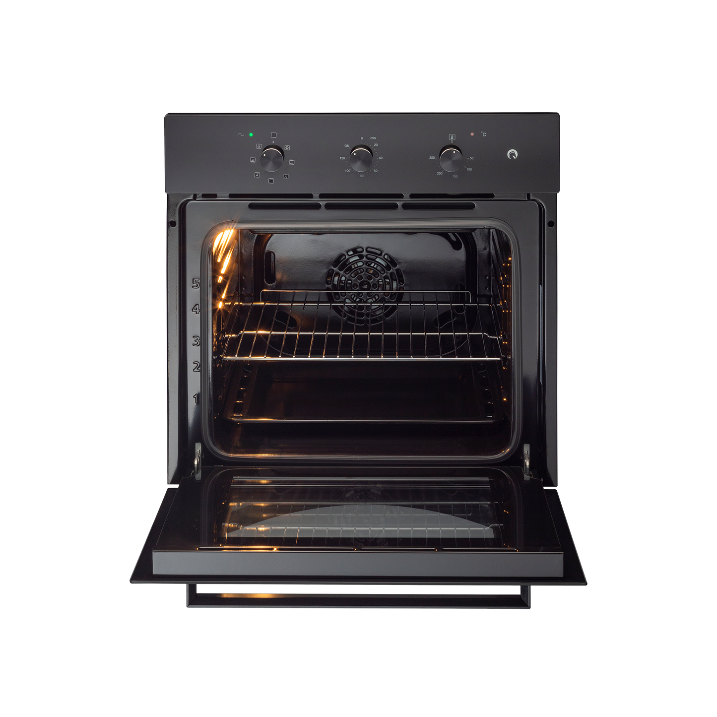 OV 83 ML 7 - High-Capacity Built-in Electric Oven with Convection Fan, & 3 Layer Glass Oven Door
