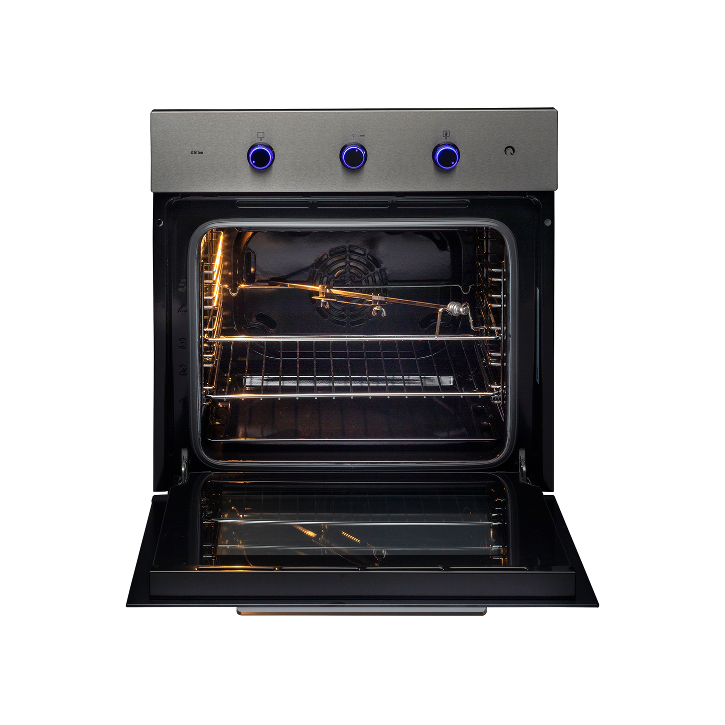 OV70 AMSS- 70L Built-in Oven with Anti-Finger Stainless Steel Finish