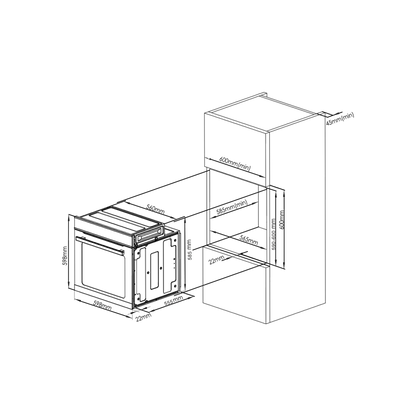 Built In Oven OV 81 TSF13
