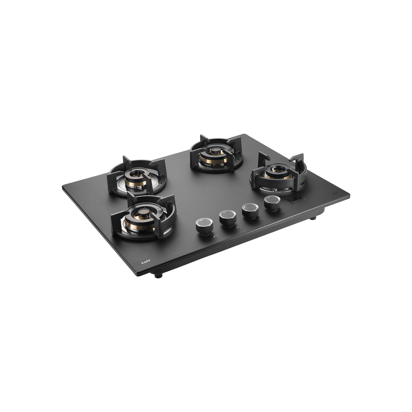PRS 654- 4 Burners Built-in Hob, Digital Timer, 8mm Thick Premium Frosted Black Glass