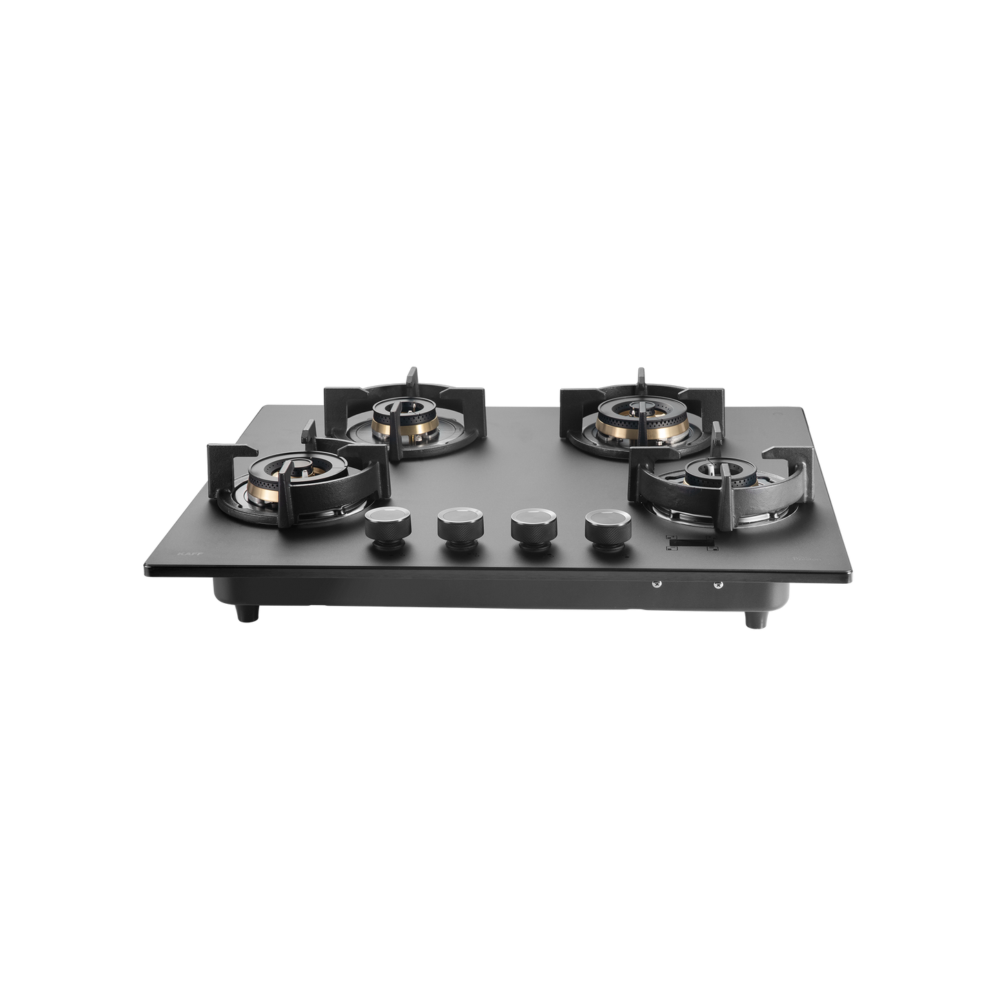 PRS 654- 4 Burners Built-in Hob, Digital Timer, 8mm Thick Premium Frosted Black Glass