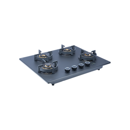 4 Burner Built-in Hob with Direct Flame Burners & Digital Timer, 65 cm (PRS 654DF)