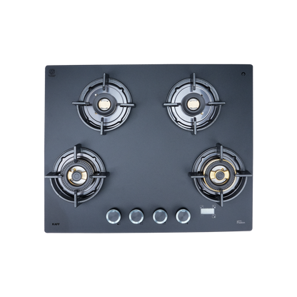 4 Burner Built-in Hob with Direct Flame Burners & Digital Timer, 65 cm (PRS 654DF)