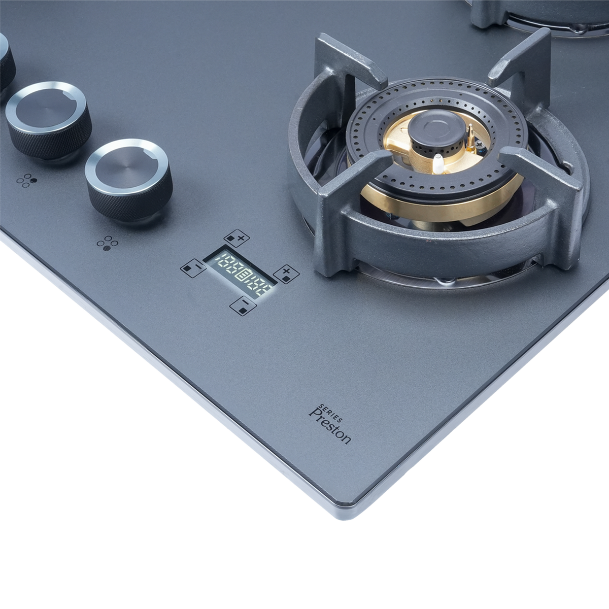 4 Burner Built-in Hob with Direct Flame Burners & Digital Timer, 65 cm (PRS 654DF)