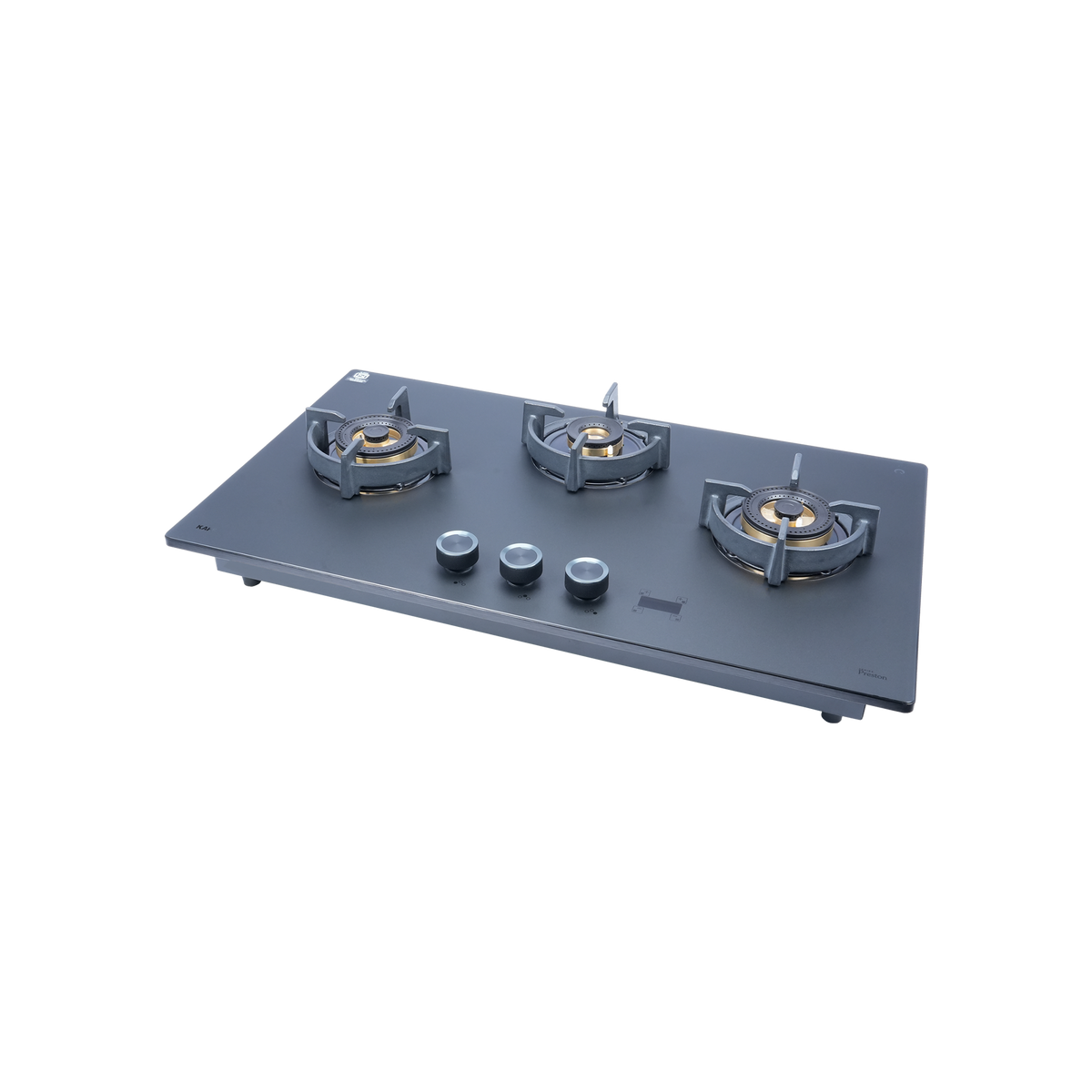 3 Burner Built-in Hob with Direct Flame Burners & Digital Timer, 78 cm (PRS 783DF)