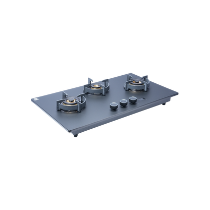 3 Burner Built-in Hob with Direct Flame Burners & Digital Timer, 78 cm (PRS 783DF)