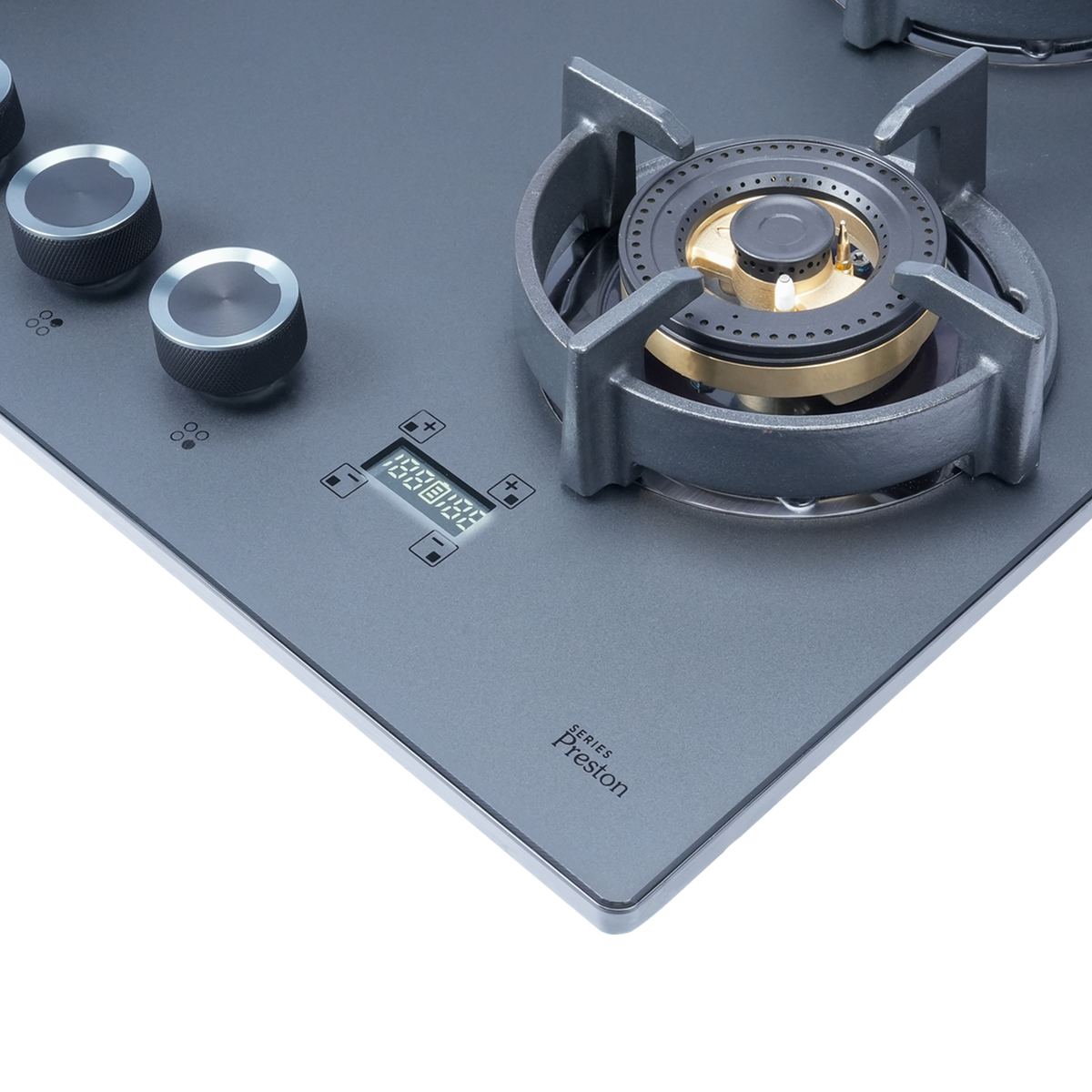 3 Burner Built-in Hob with Direct Flame Burners & Digital Timer, 78 cm (PRS 783DF)