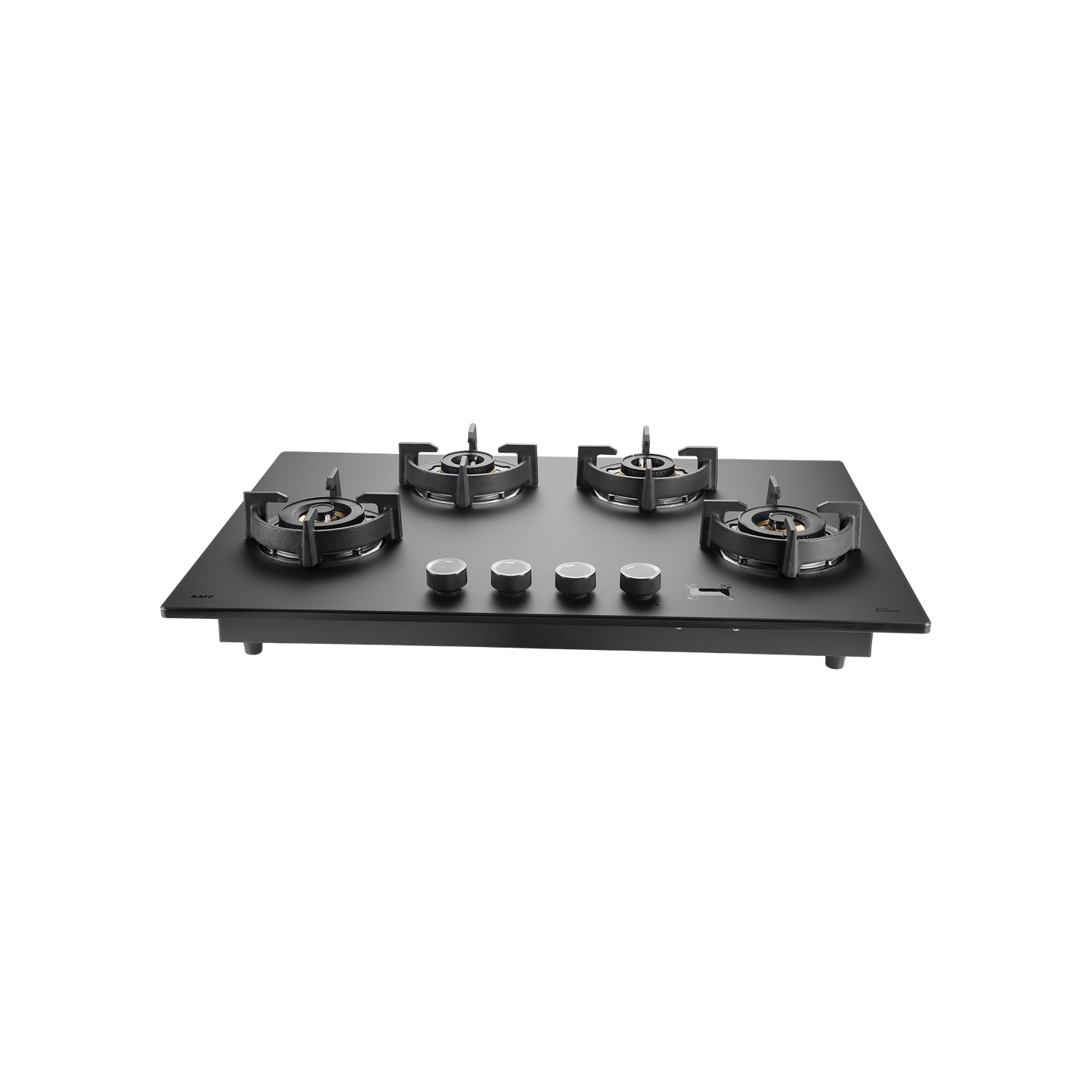 PRS 804- 4 Burners Built-in Hob, Digital Timer, 8mm Thick Premium Frosted Black Glass