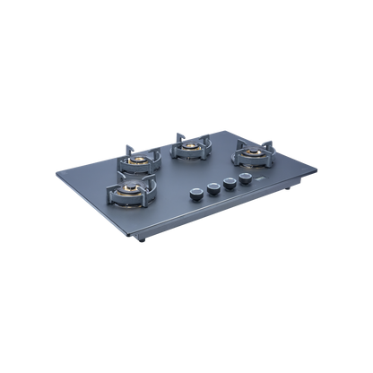 4 Burner Built-in Hob with Direct Flame Burners & Digital Timer, 80 cm (PRS 804DF)