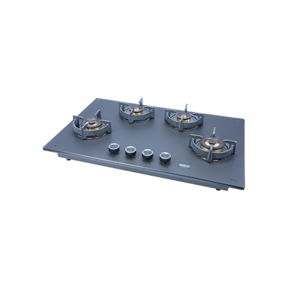 4 Burner Built-in Hob with Direct Flame Burners & Digital Timer, 80 cm (PRS 804DF)