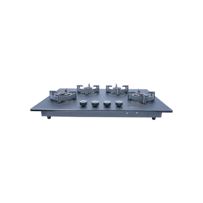 4 Burner Built-in Hob with Direct Flame Burners & Digital Timer, 80 cm (PRS 804DF)