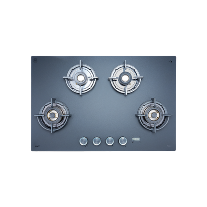 4 Burner Built-in Hob with Direct Flame Burners & Digital Timer, 80 cm (PRS 804DF)