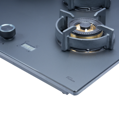 4 Burner Built-in Hob with Direct Flame Burners & Digital Timer, 80 cm (PRS 804DF)