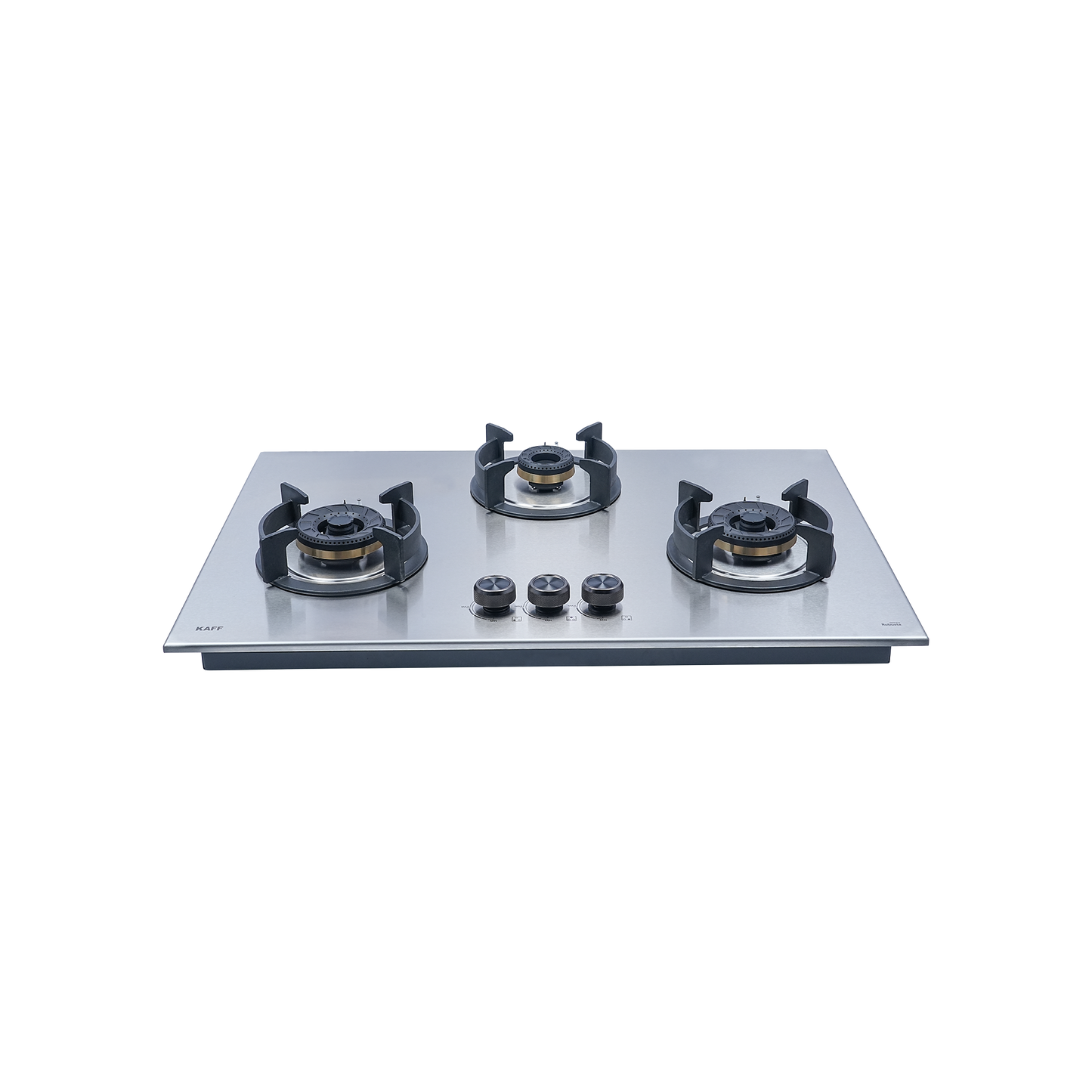 ROBUSTA 783 - 3 Burner Built-in Hob, Premium Brushed Stainless Steel, Flame Failure Device