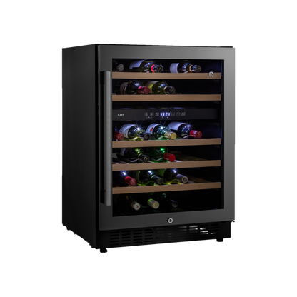 WC135 - DZ Dual Zone Wine Cooler , 46 Bottles Capacity Approx., Touch Control