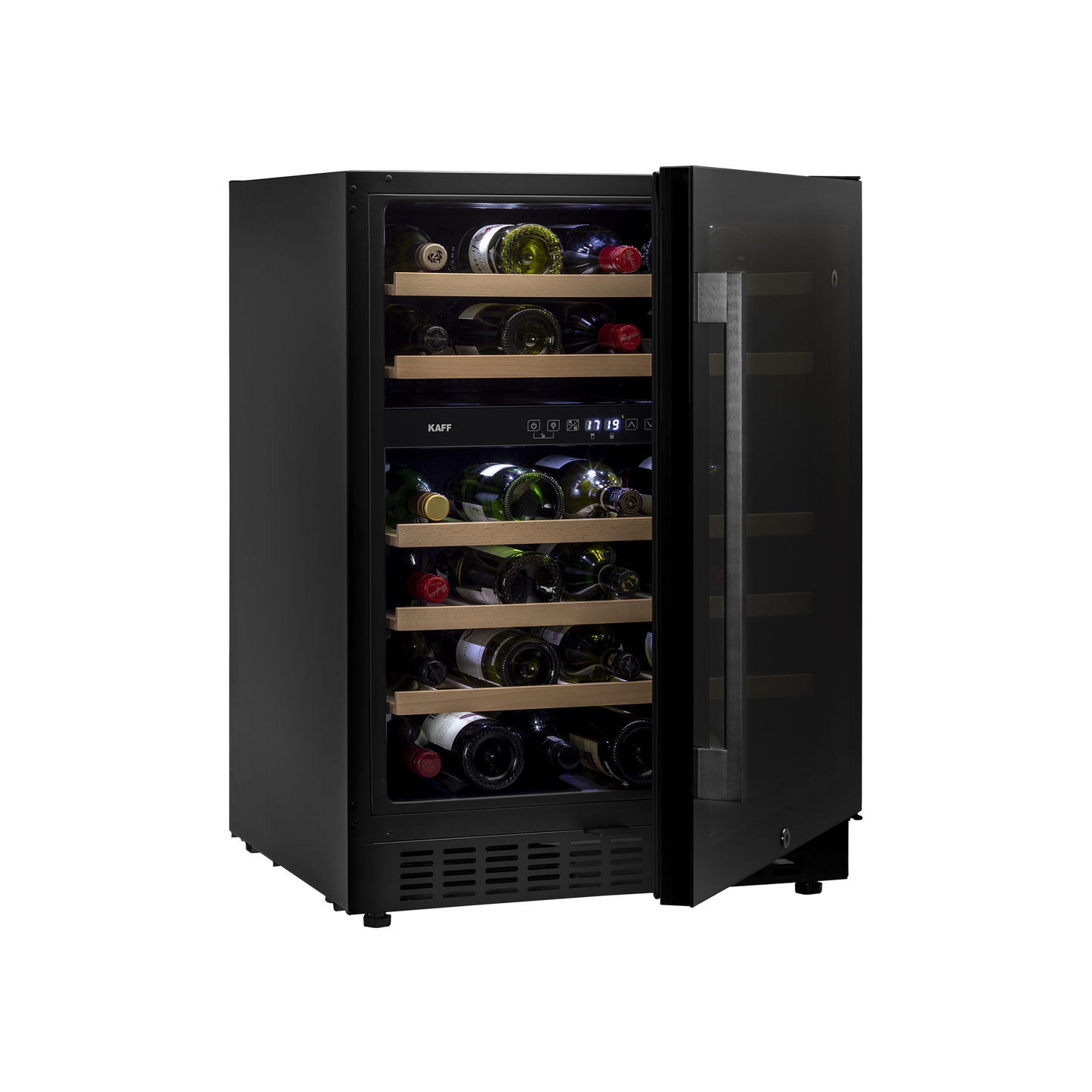 WC135 - DZ Dual Zone Wine Cooler , 46 Bottles Capacity Approx., Touch Control