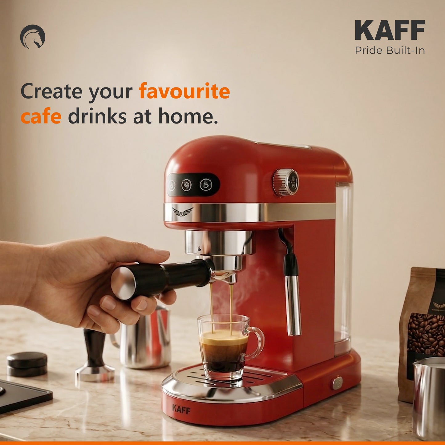FONTANA RED Coffee Machine (Free Standing)